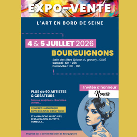 Exposition Nonoss invitée d'honneur - L'art en bord de Seine
