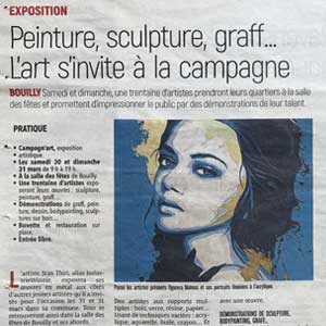article presse nonoss exposition Bouilly